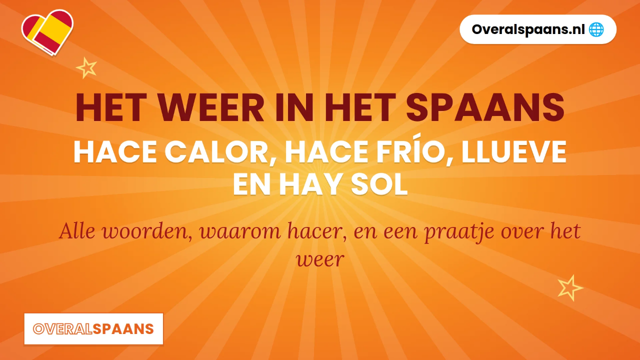 Thumbnail het weer in het Spaans