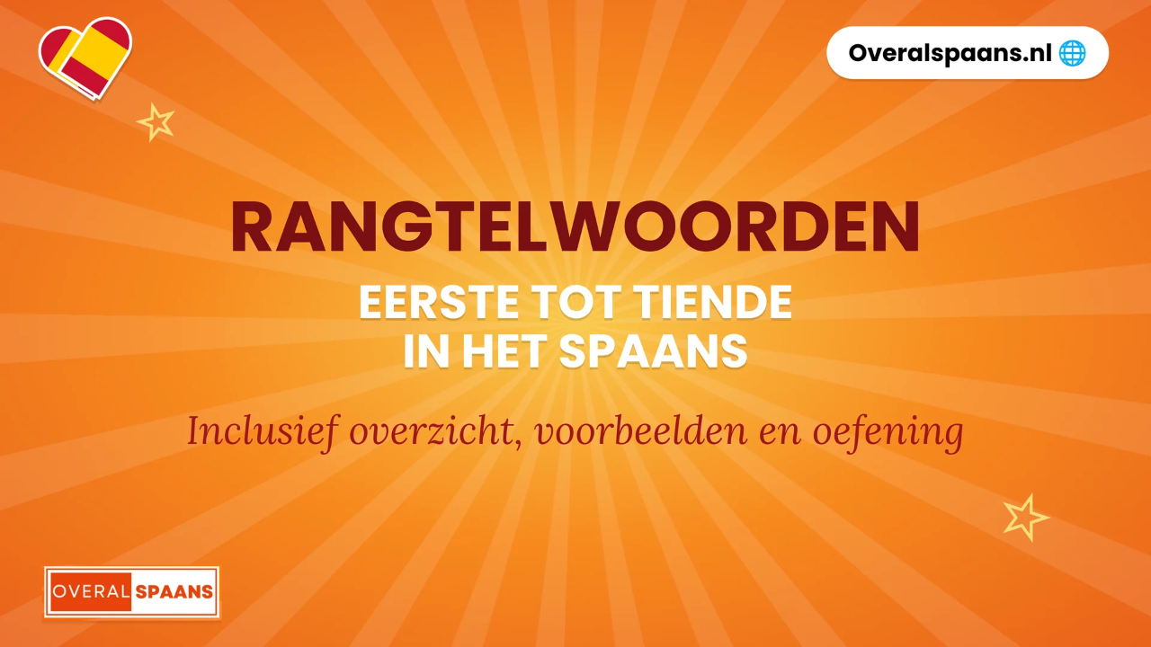 Rangtelwoorden in het Spaans thumbnail