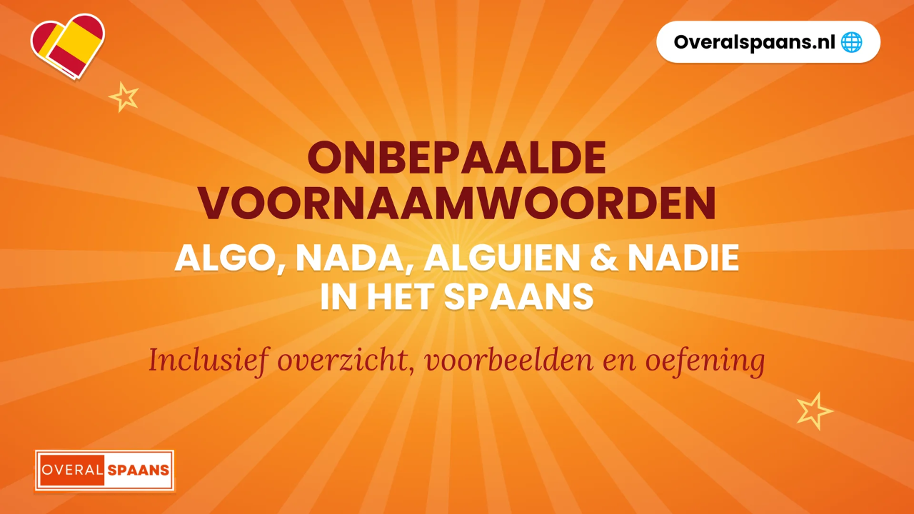 Onbepaalde lidwoorden Spaans thumbnail