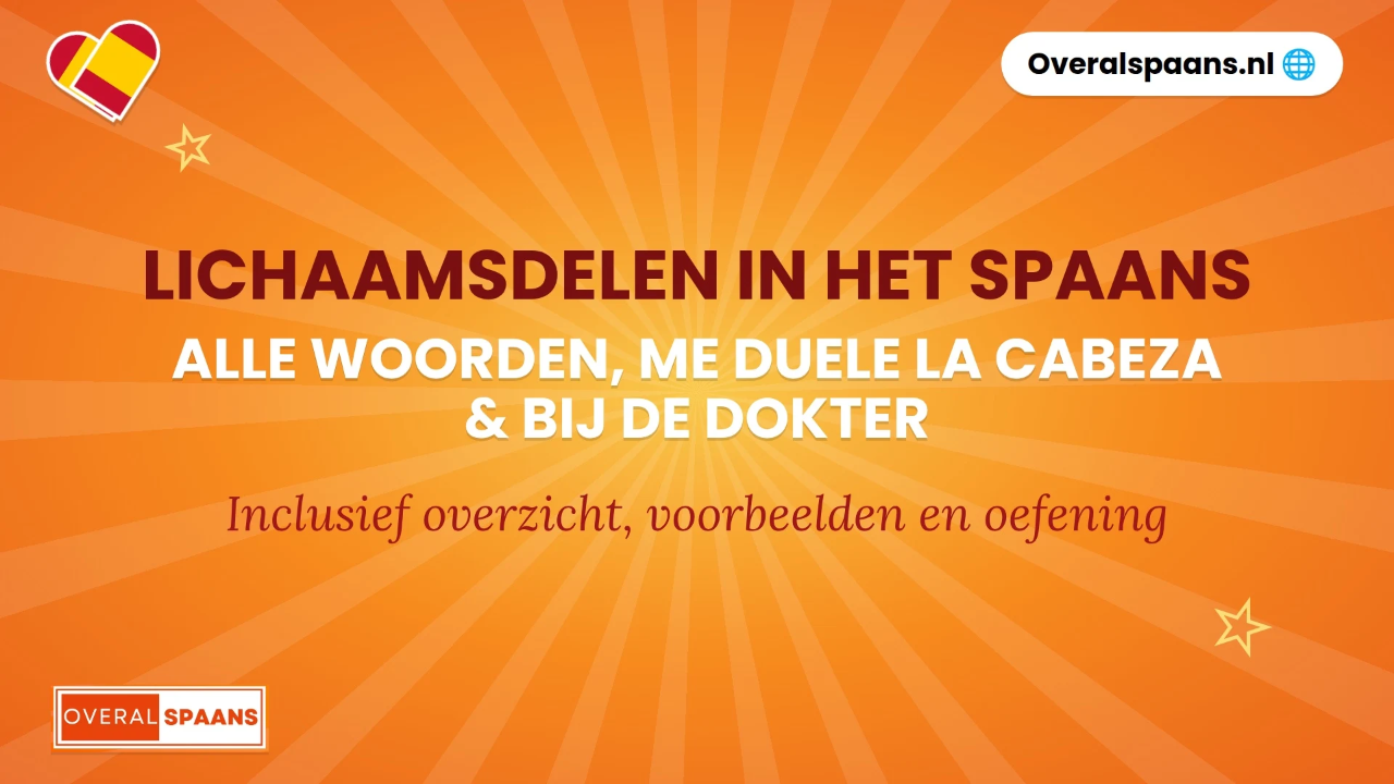 Thumbnail lichaamsdelen in het Spaans
