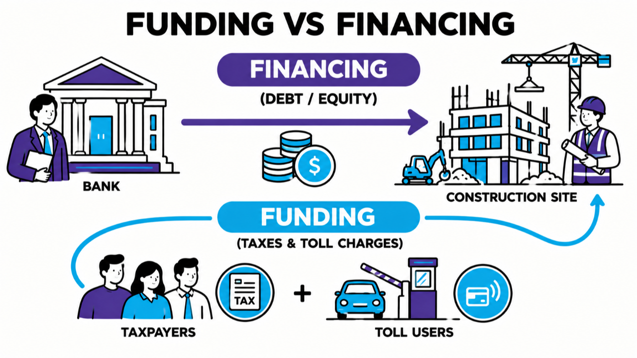 funding vs financing PPP