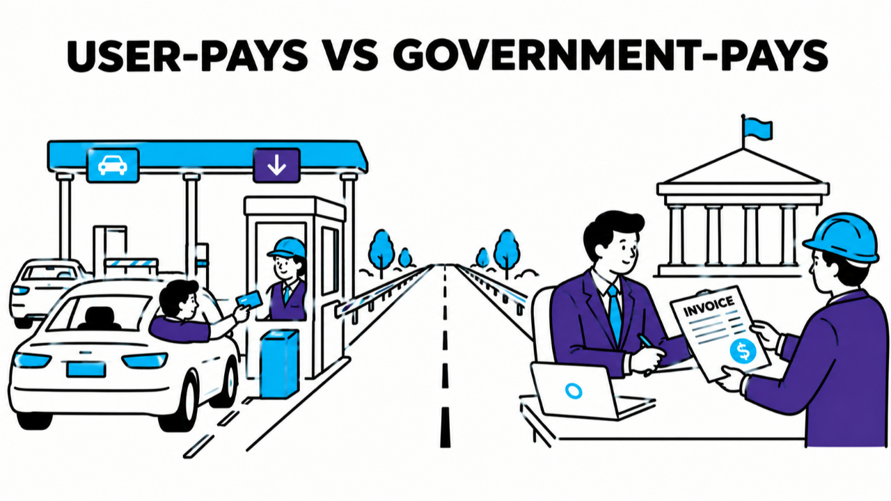 user pays vs government pays PPP
