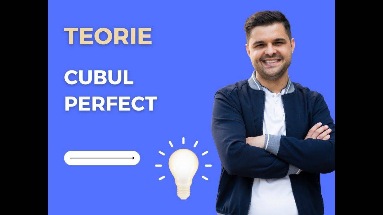 Cubul perfect. Ce este cubul perfect? Clasa a V-a