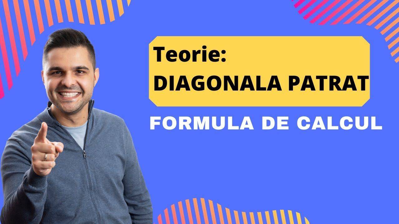 Diagonala pătratului. Cum se calculează diagonala pătratului?