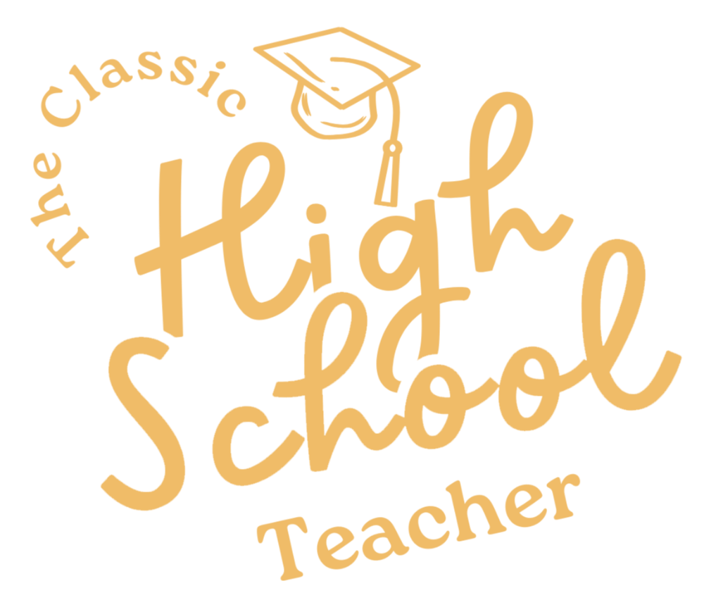 The Classic High School Teacher Logo