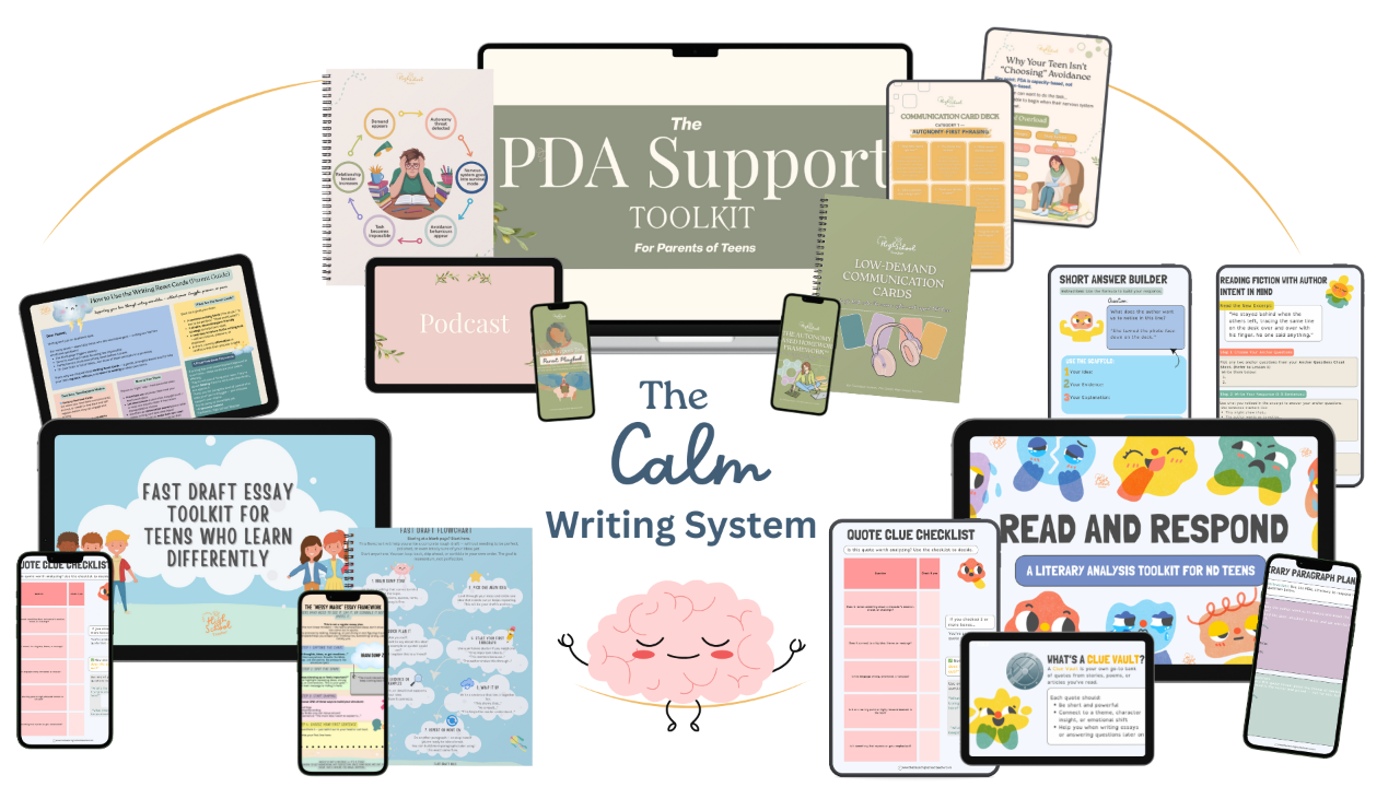 The Calm Writing System