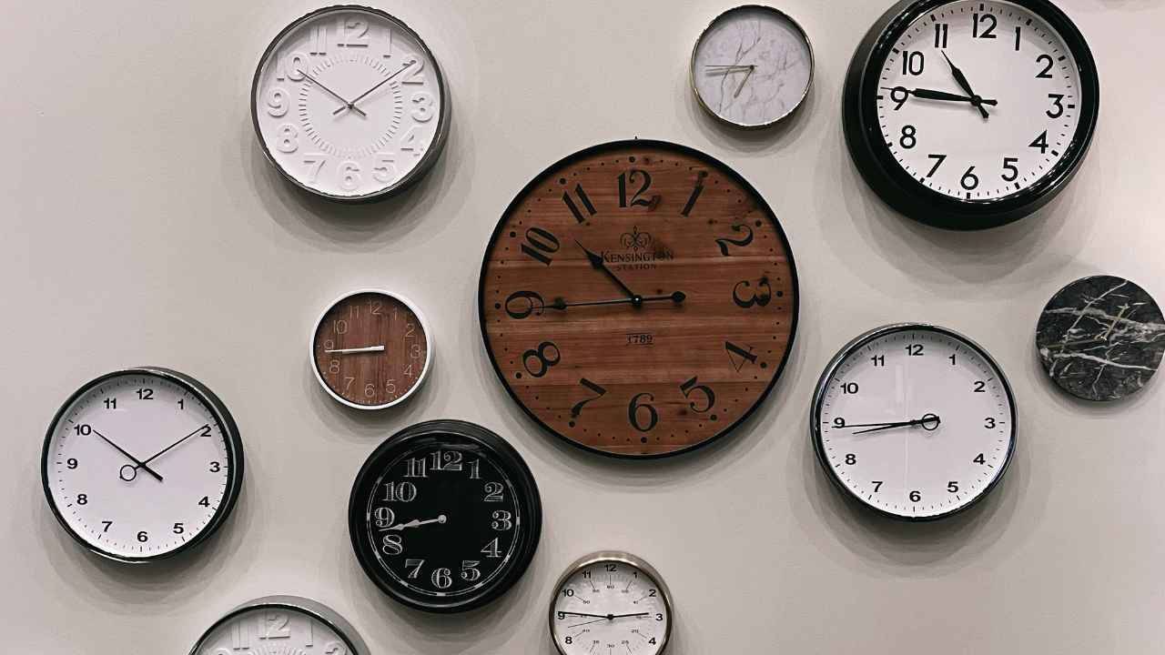 Clocks on the wall