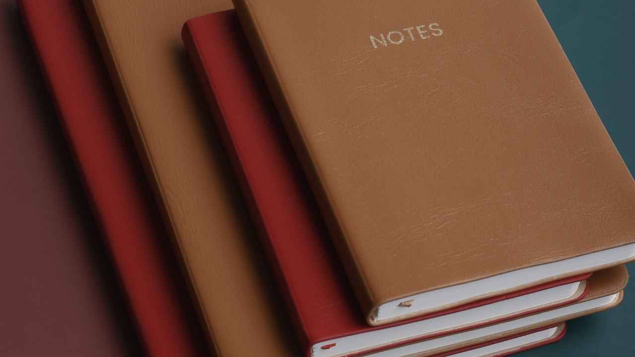 Notebooks and diaries
