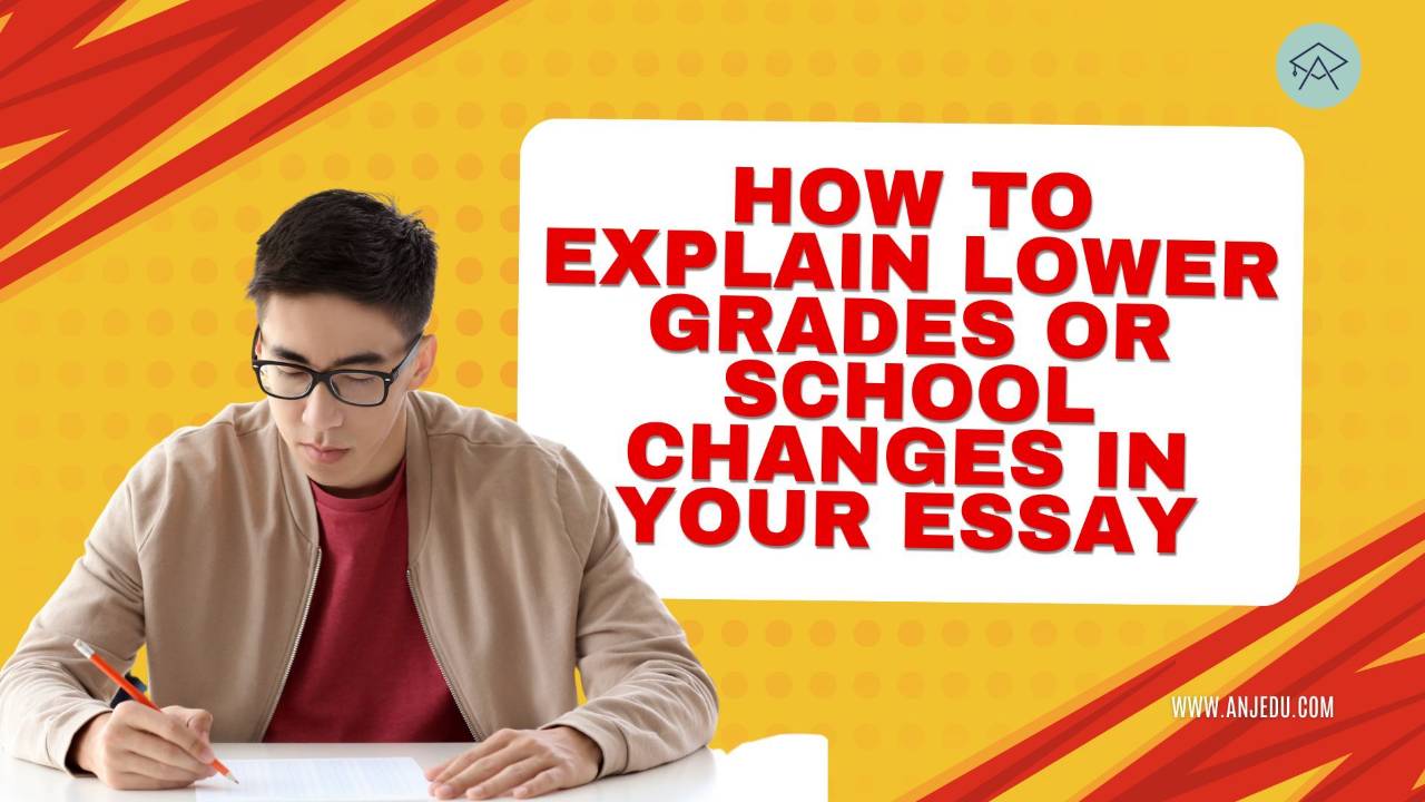 How to Explain Lower Grades or School Changes in Your Essay Anja