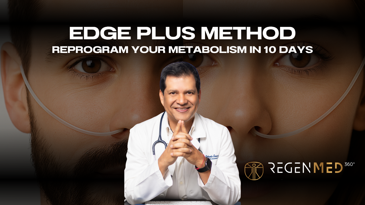 EDGE PLUS Method with continuous glucose and ketosis monitoring explained by Dr Octavio Sousa in Panama