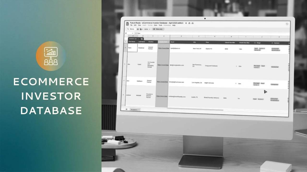 eCommerce Investor Database