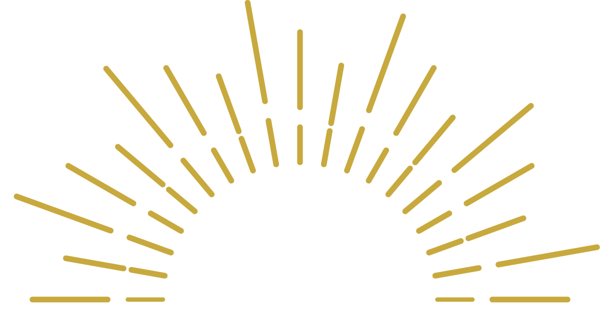 Graphic of a Golden Rising Sun