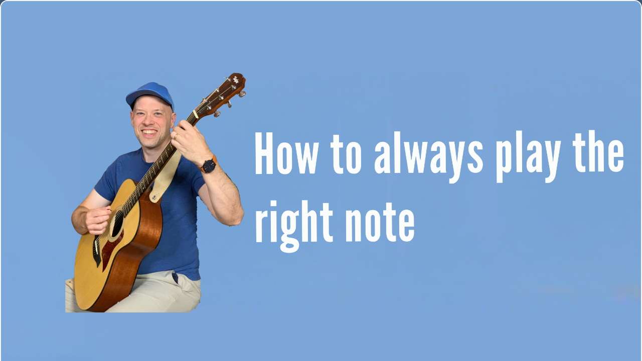 How to always play the right note