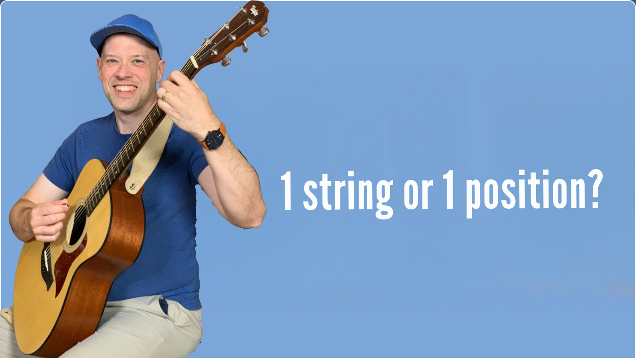 1 string or 1 position?