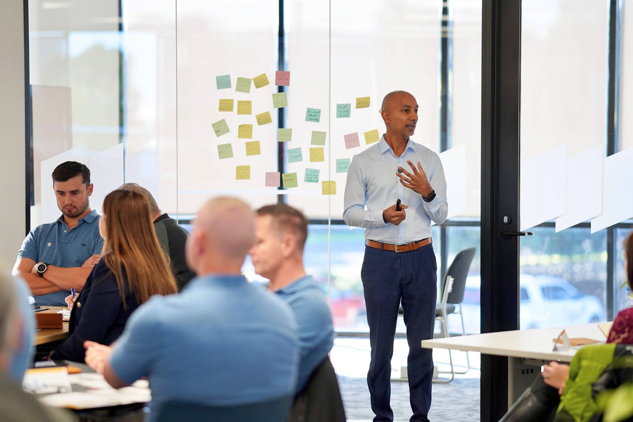 Original LinkedIn post from Varun Dhani about his public sales workshop