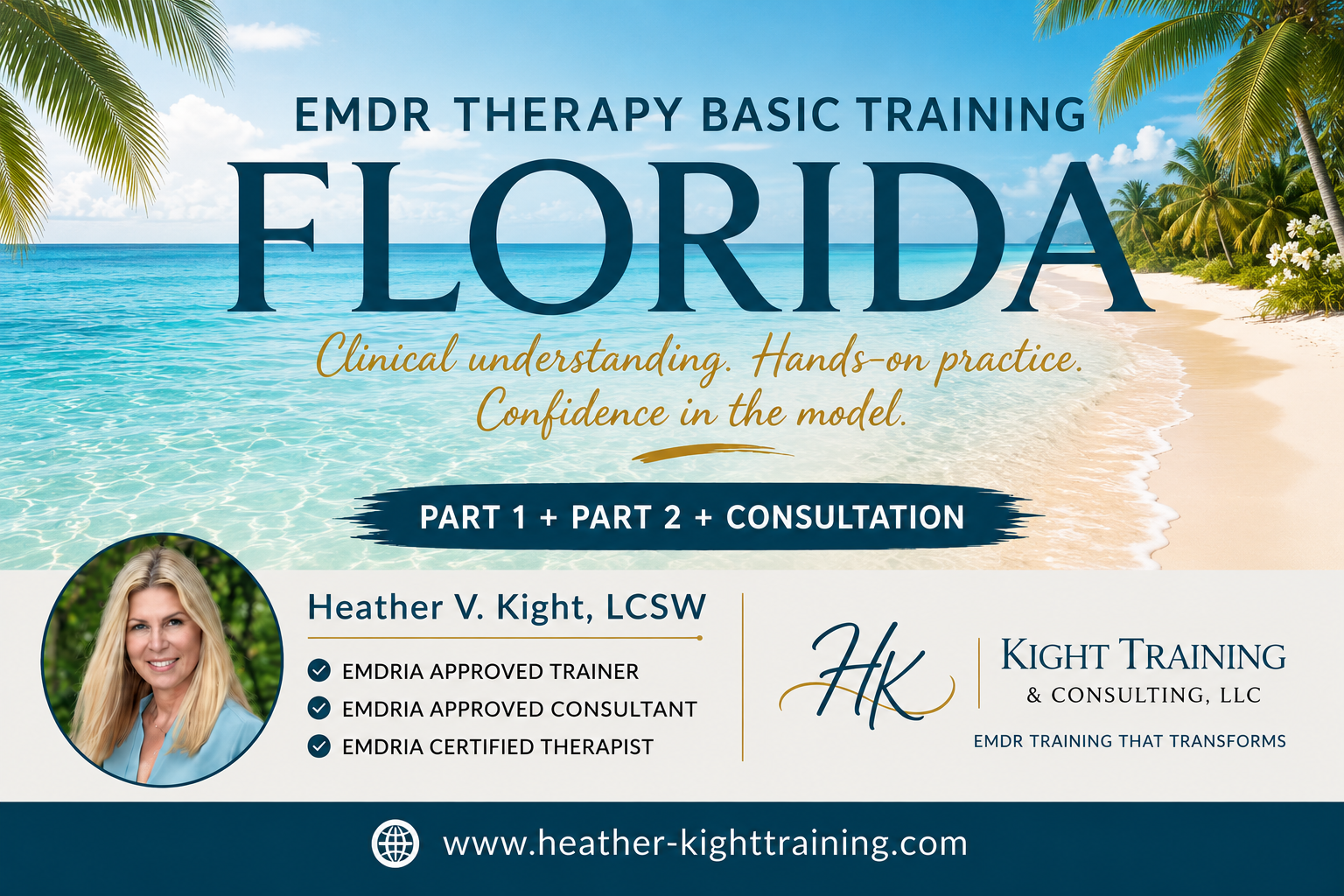 EMDR Therapy Basic Training – Tampa, Florida 2027