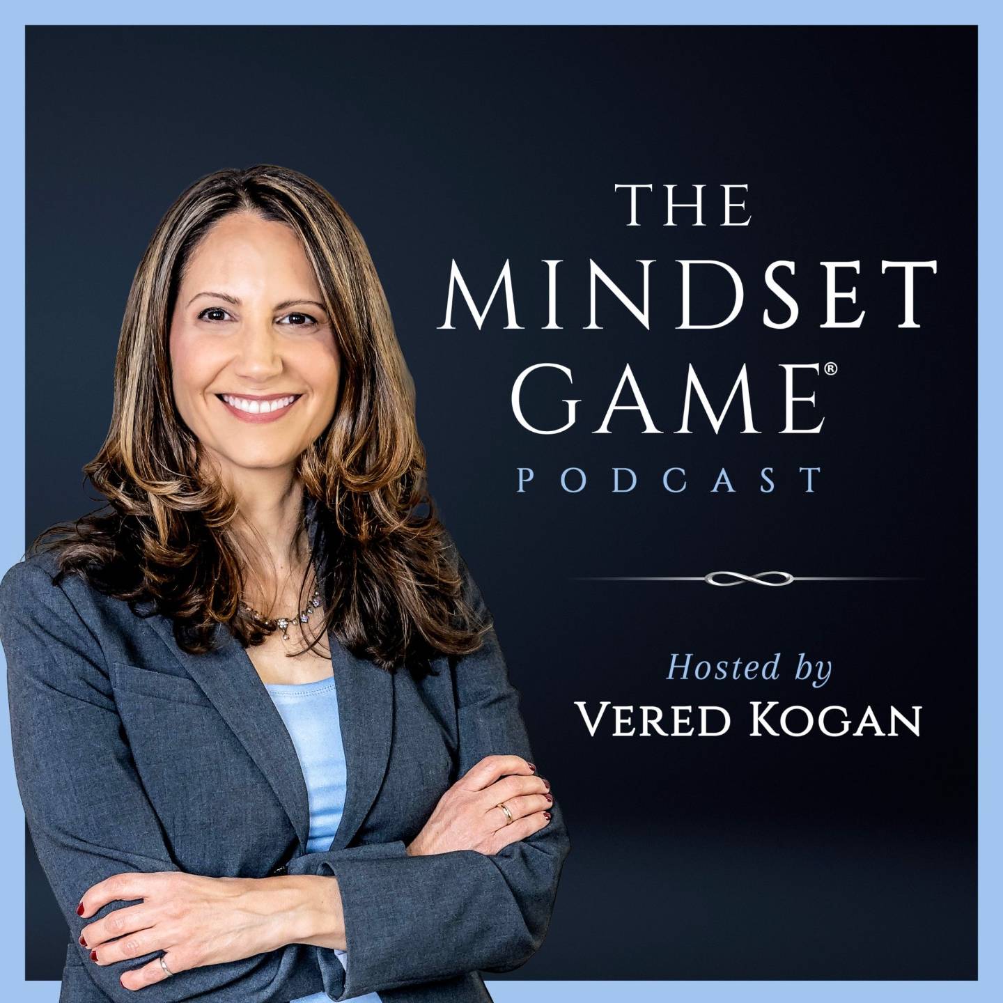 The Mindset Game podcast, hosted by Vered Kogan