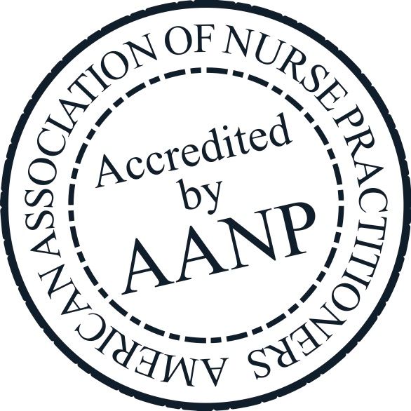 Accredited by AANP seal