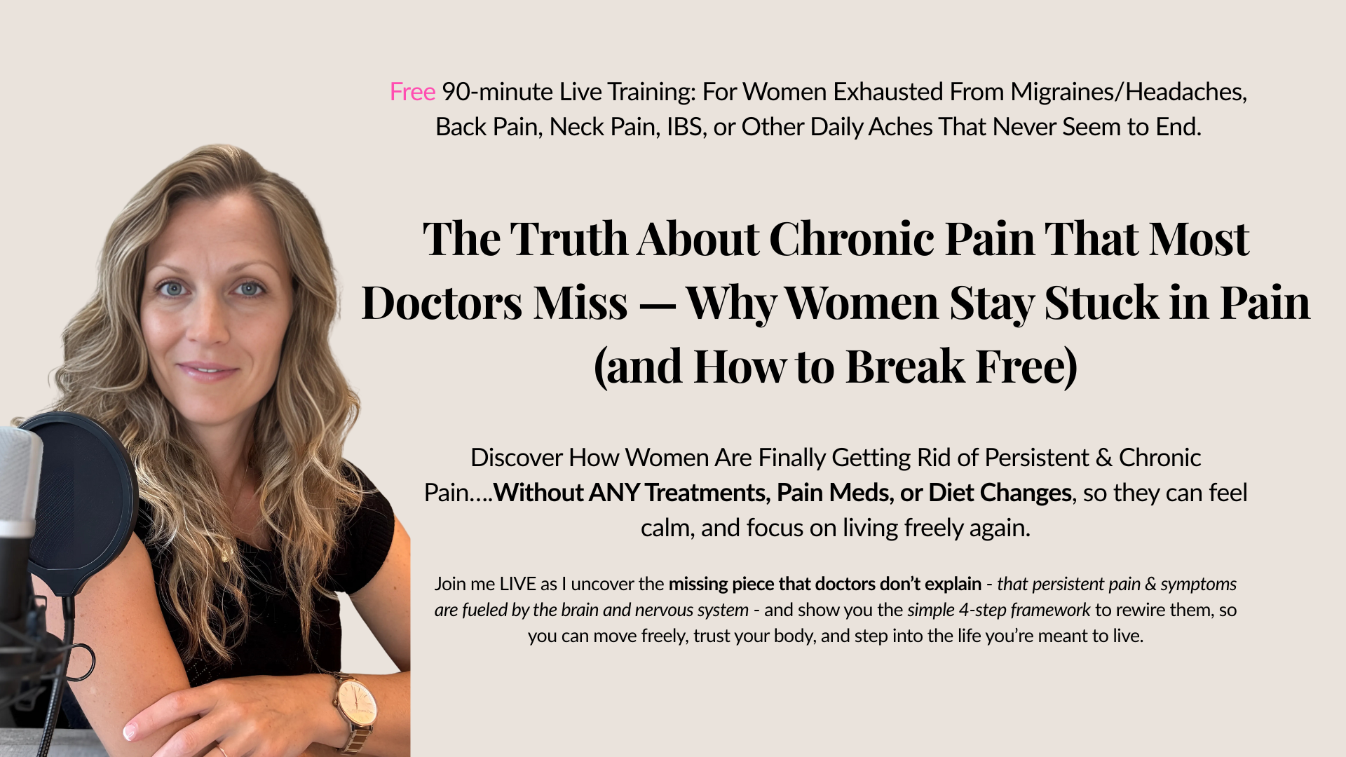 The Truth About Chronic Pain That Most Doctors Miss