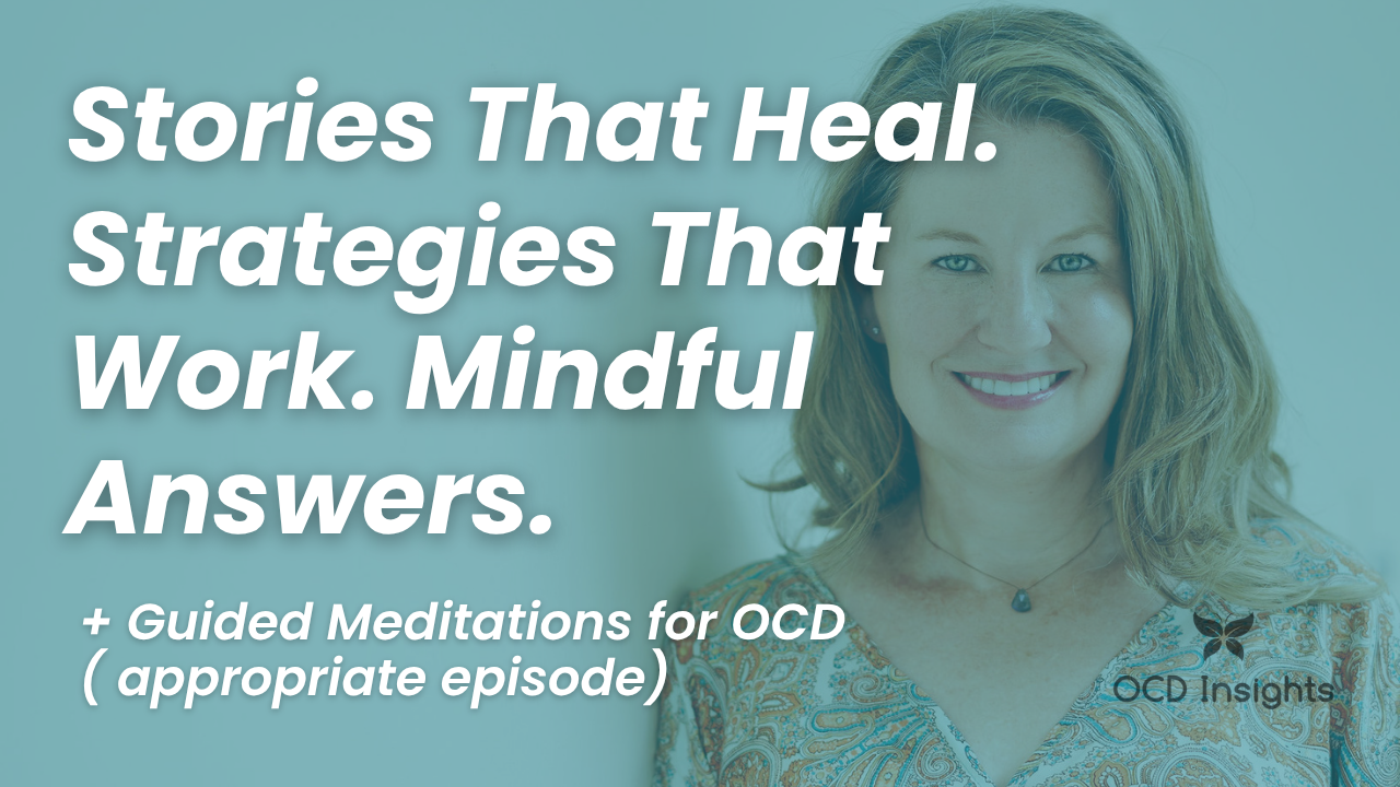 Samantha Bray LCSW introducing OCD Insights podcast about OCD misdiagnosis, treatment options, and holistic recovery for high-functioning adults