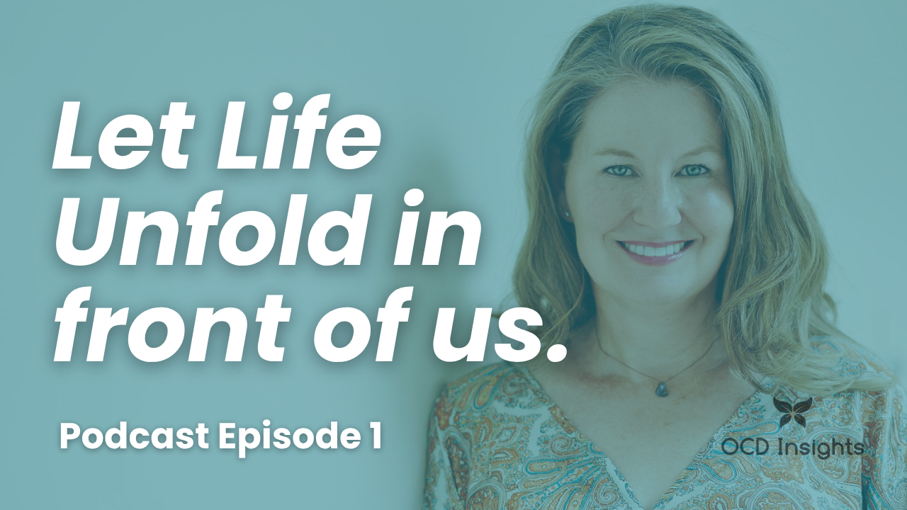 Samantha Bray LCSW and Rexx discussing OCD recovery, ERP therapy, and living by your values on OCD Insights podcast