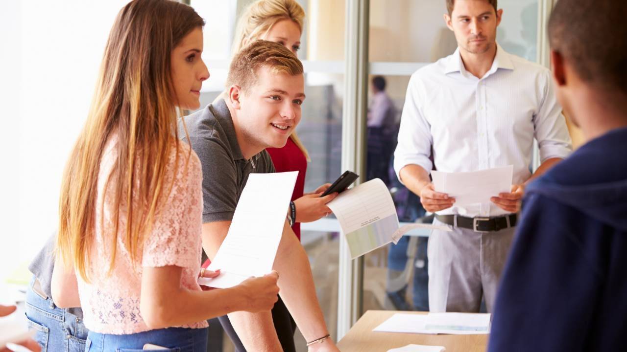 students teachers conversation