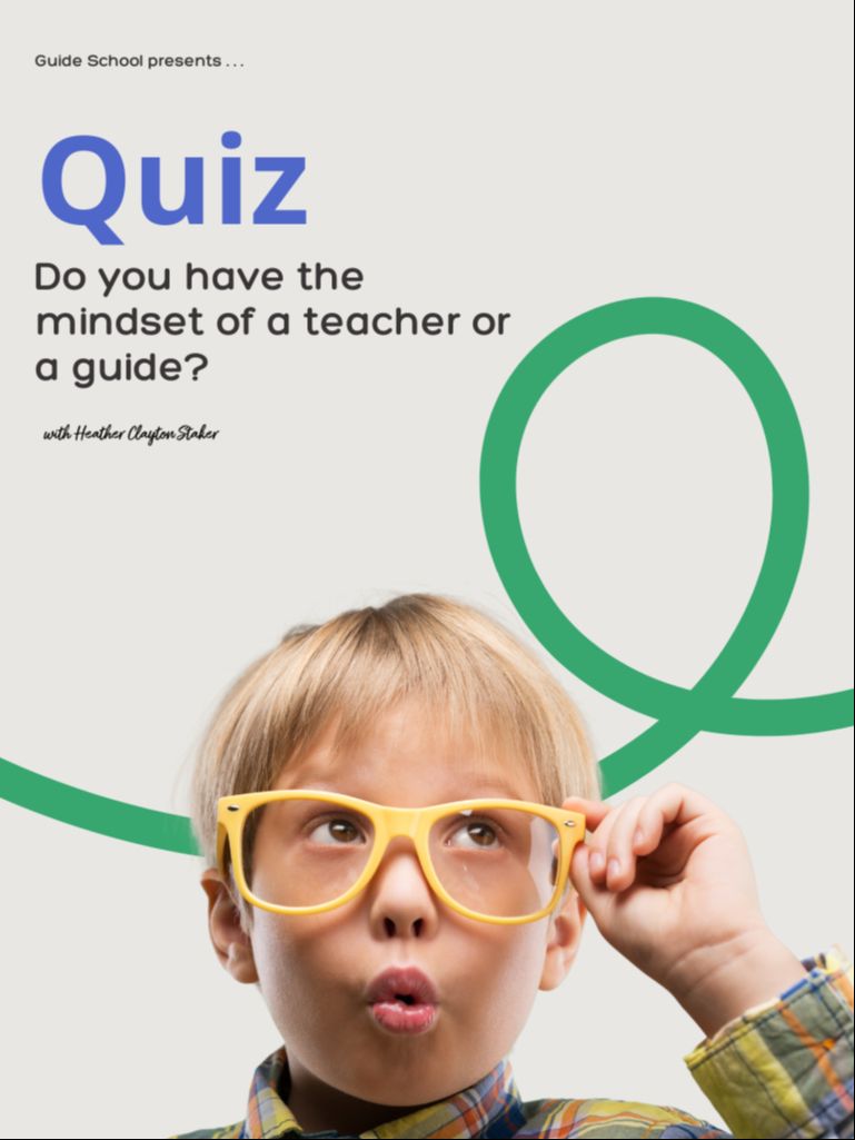Cover of the Teacher or Guide quiz