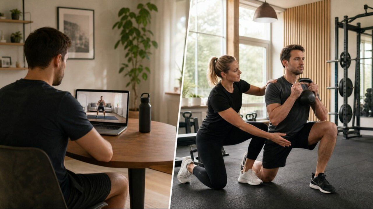 Online vs fysisk personlig træner uddannelse
