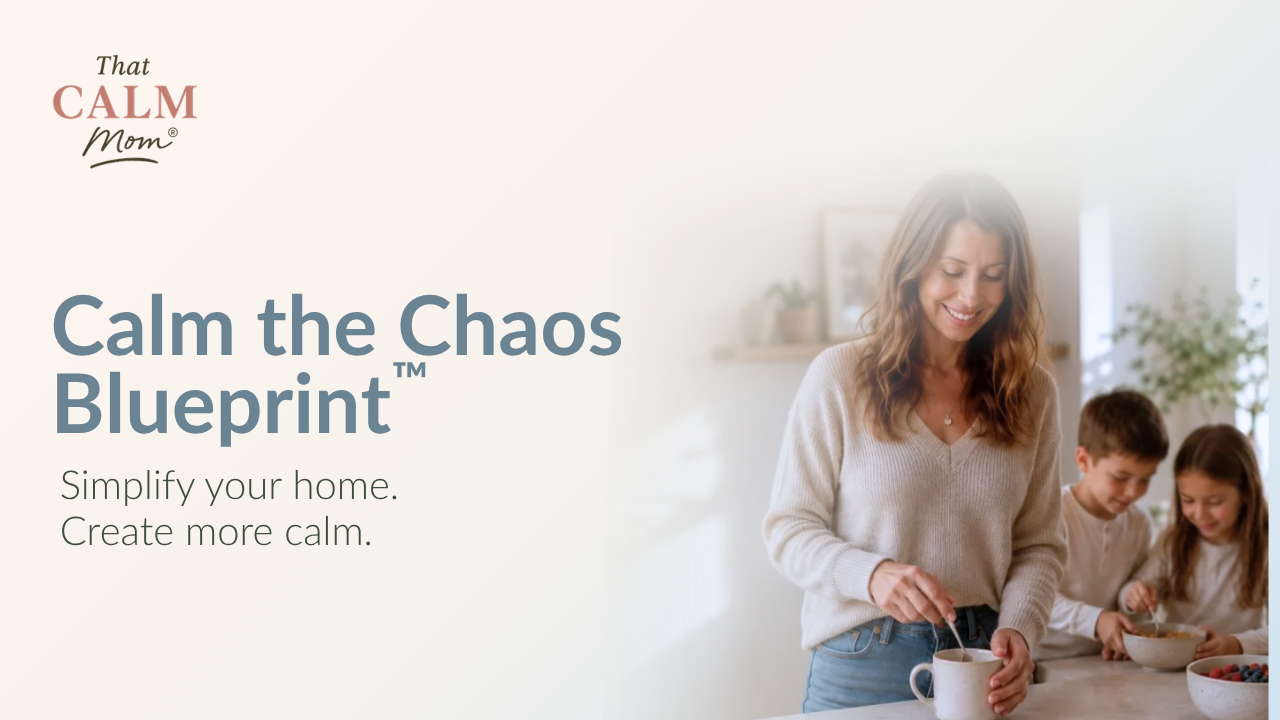 Calm the Chaos Blueprint — simple solutions for the everyday things draining you