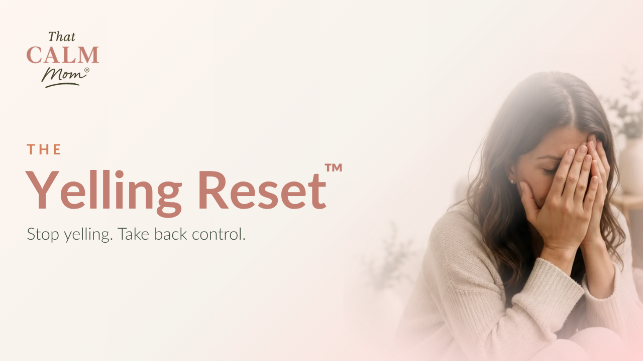 Learn how to stop yelling and stay in control, even when your kids push every button