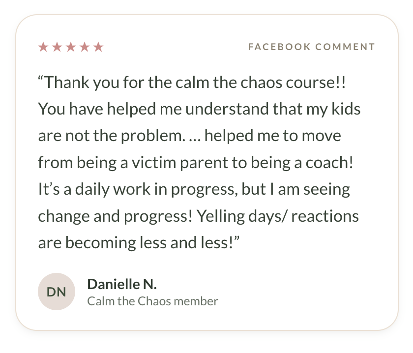 Parent message about getting kids calmly to bed