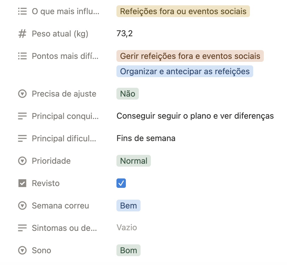 Print de conversa de check-in com uma cliente, anonimizado