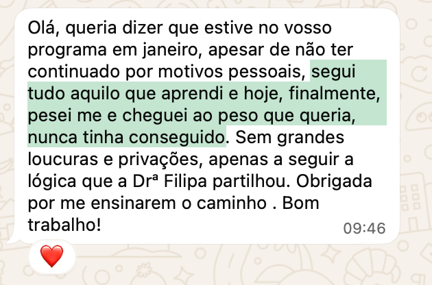 Print de resultado real do Caso 2, anonimizado