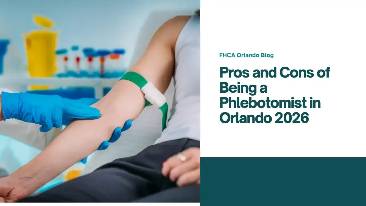 Pros and cons of being a phlebotomist in Orlando