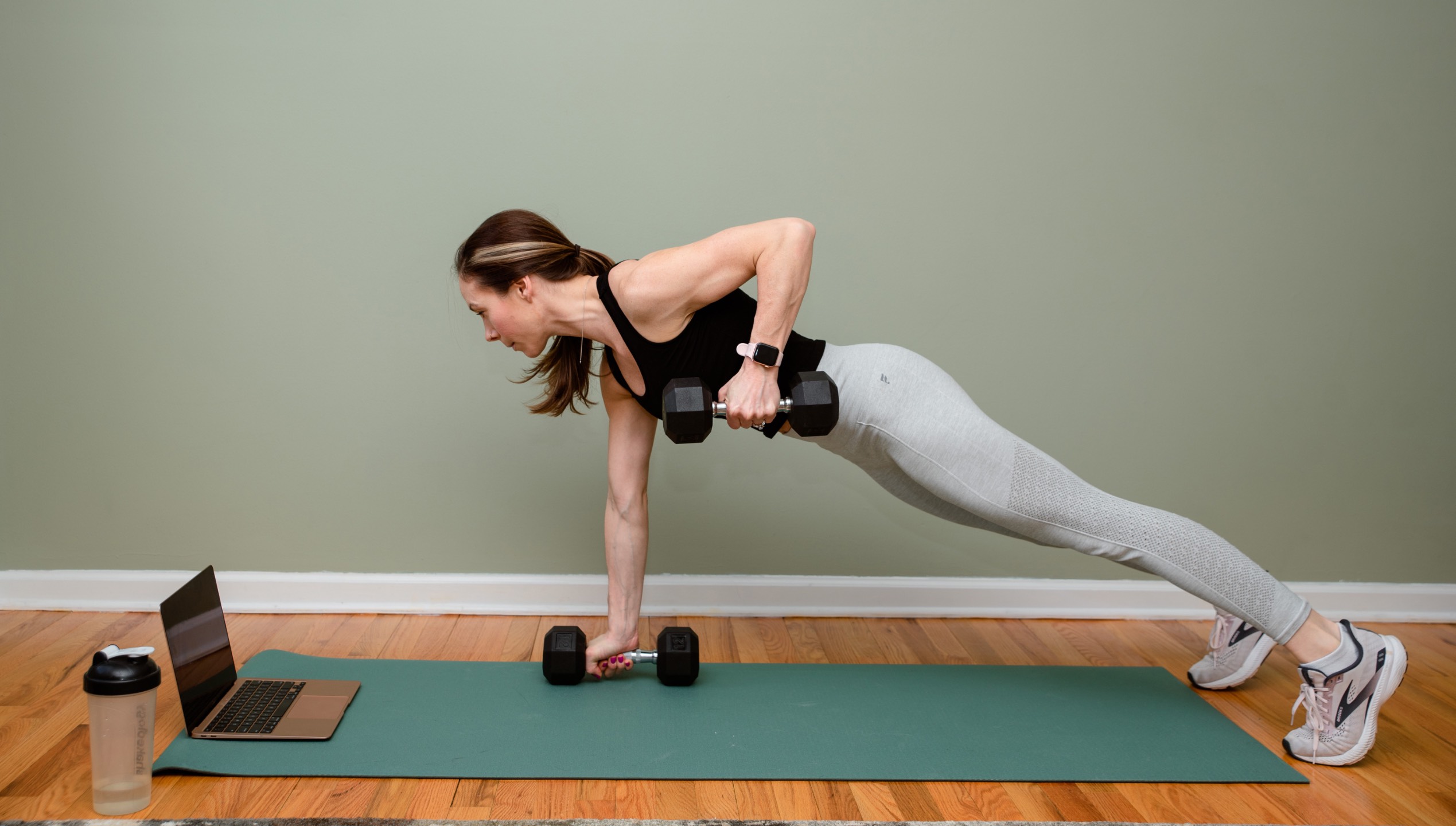 Full follow along dumbbell workout
