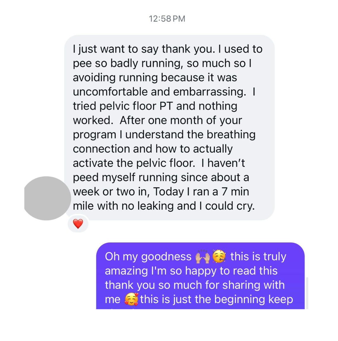 CoreLIFT testimonial