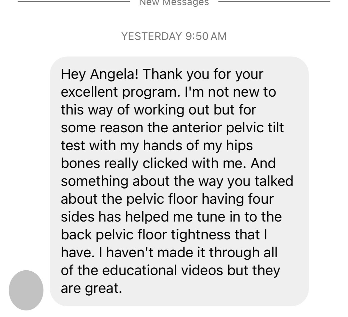 Modern Fit Moms member testimonial 9