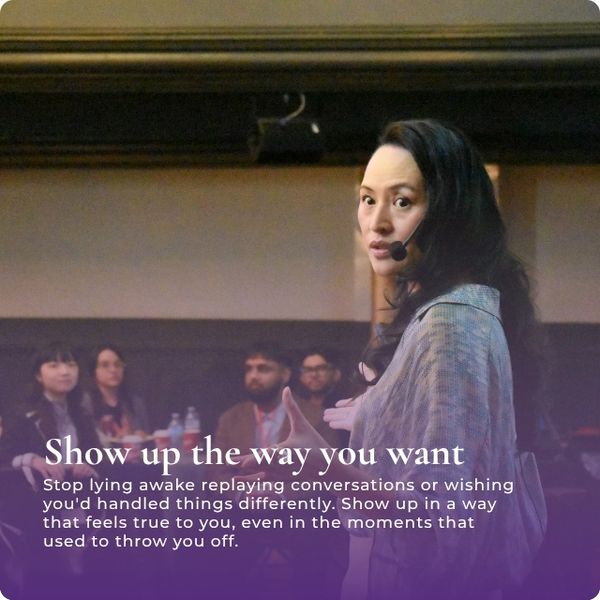 Show up the way you want