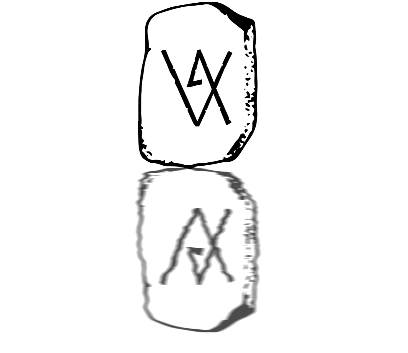 Viking Academy Rock with Logo