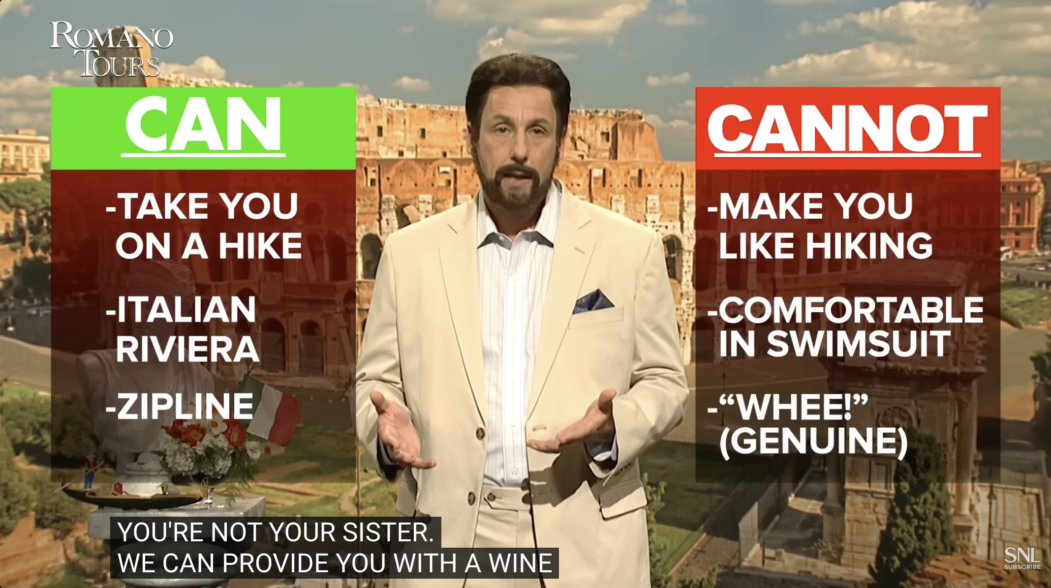 SNL Romano Tours