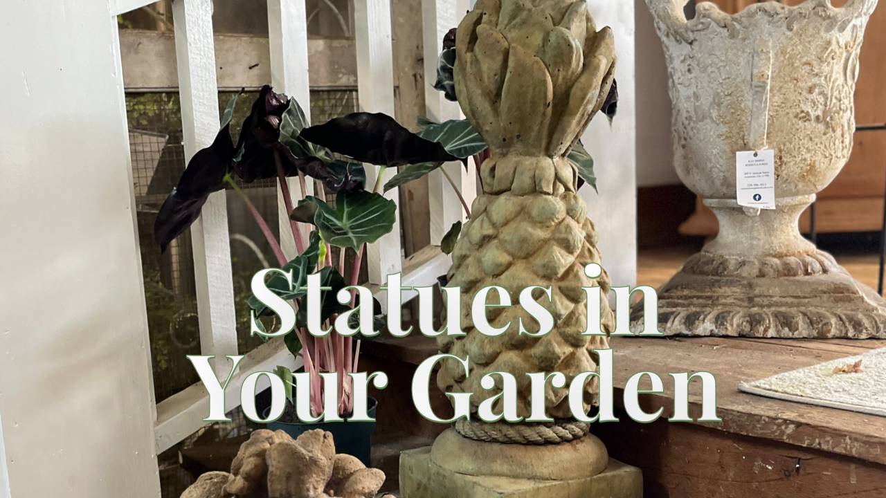 Statues in the garden