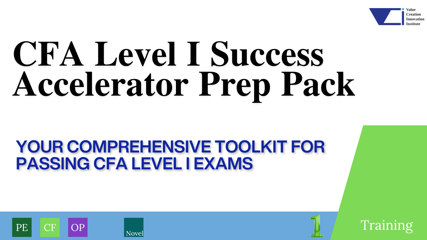 The VCII CFA Level I Success Accelerator Prep Pack