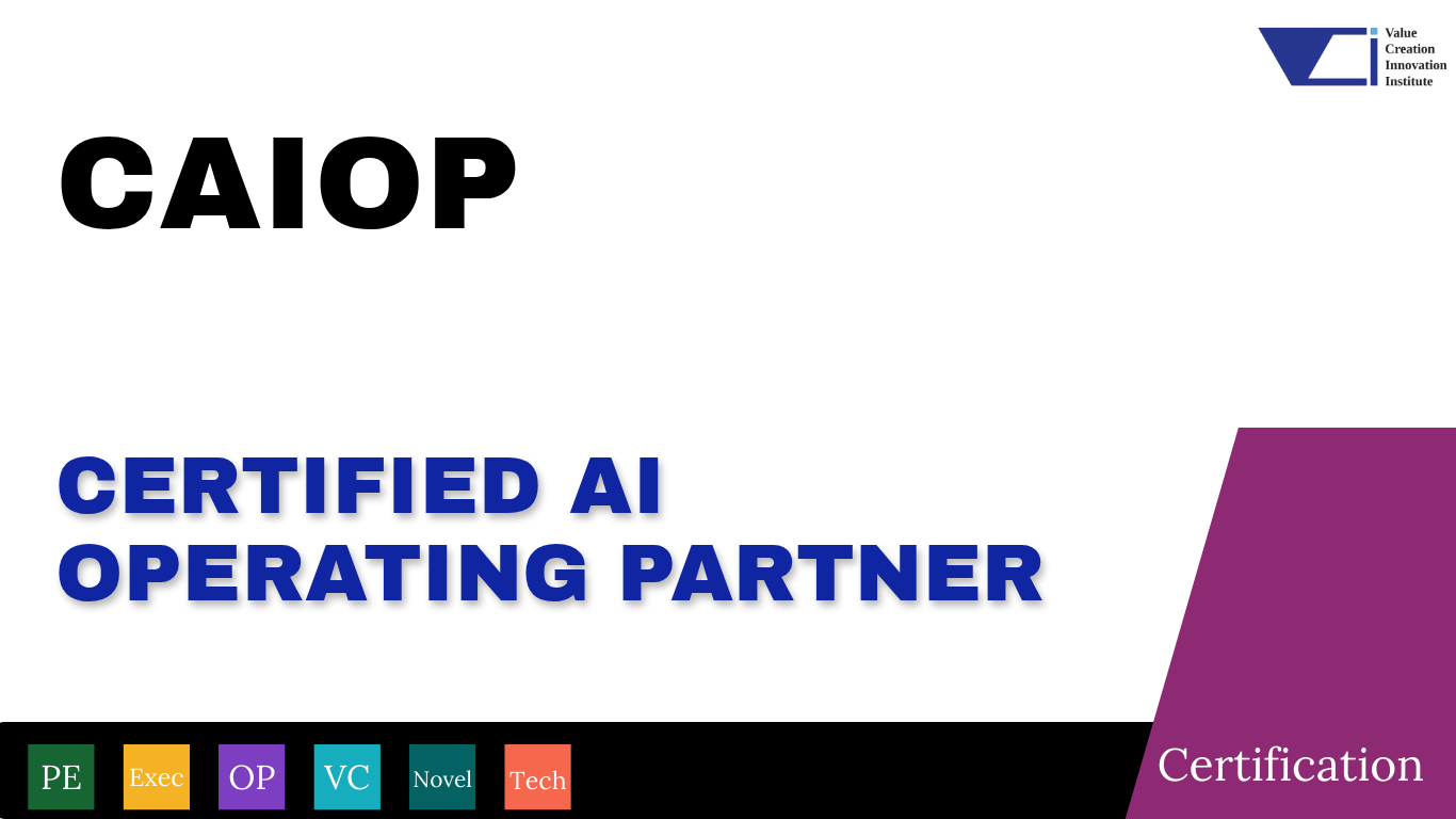 Certified Exit Value Practitioner CEVP certification