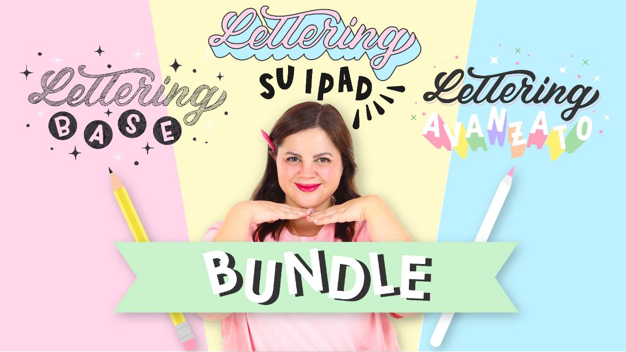 Bundle Lettering (Base, Avanzato & iPad)
