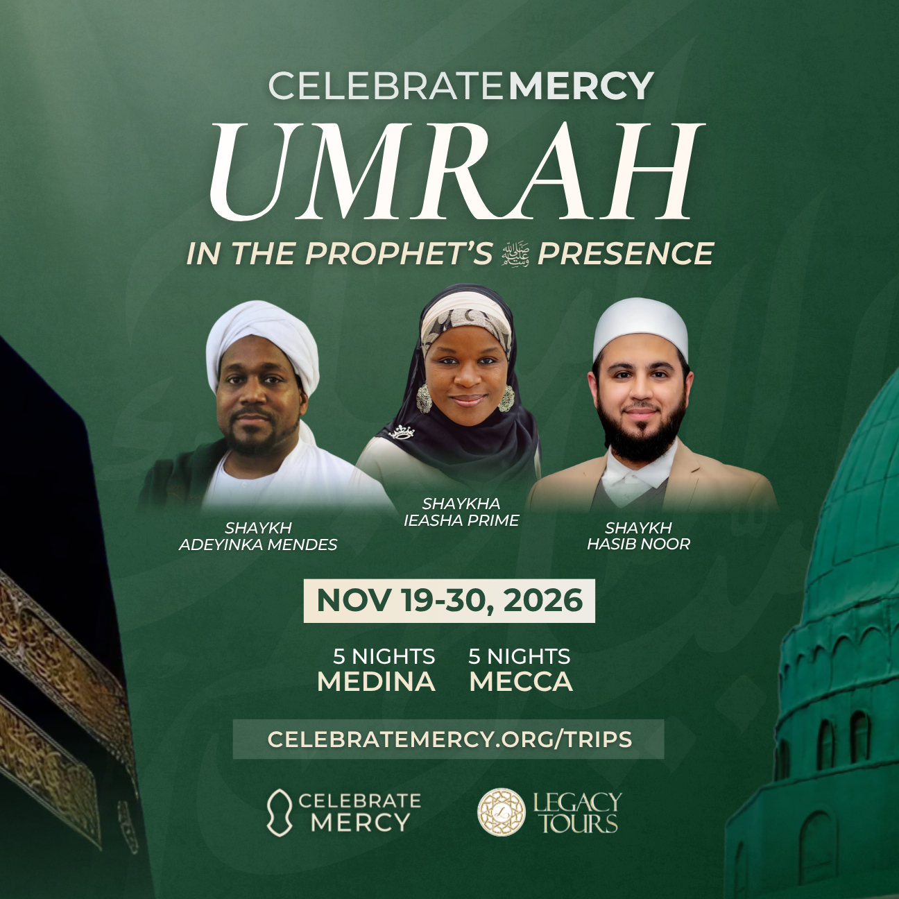CelebrateMercy Umrah, November 2026