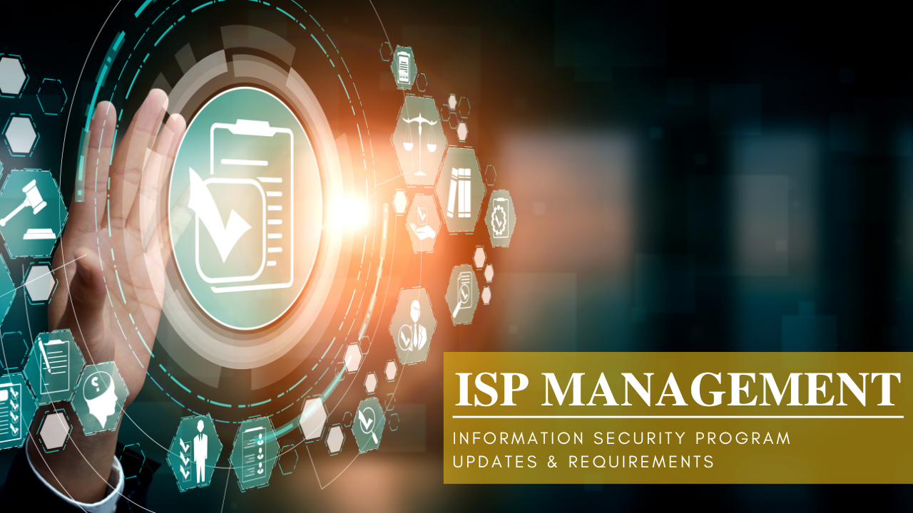 Newsletter: Section - ISP Management Newsletter Section Image, compliance interface, ISP management