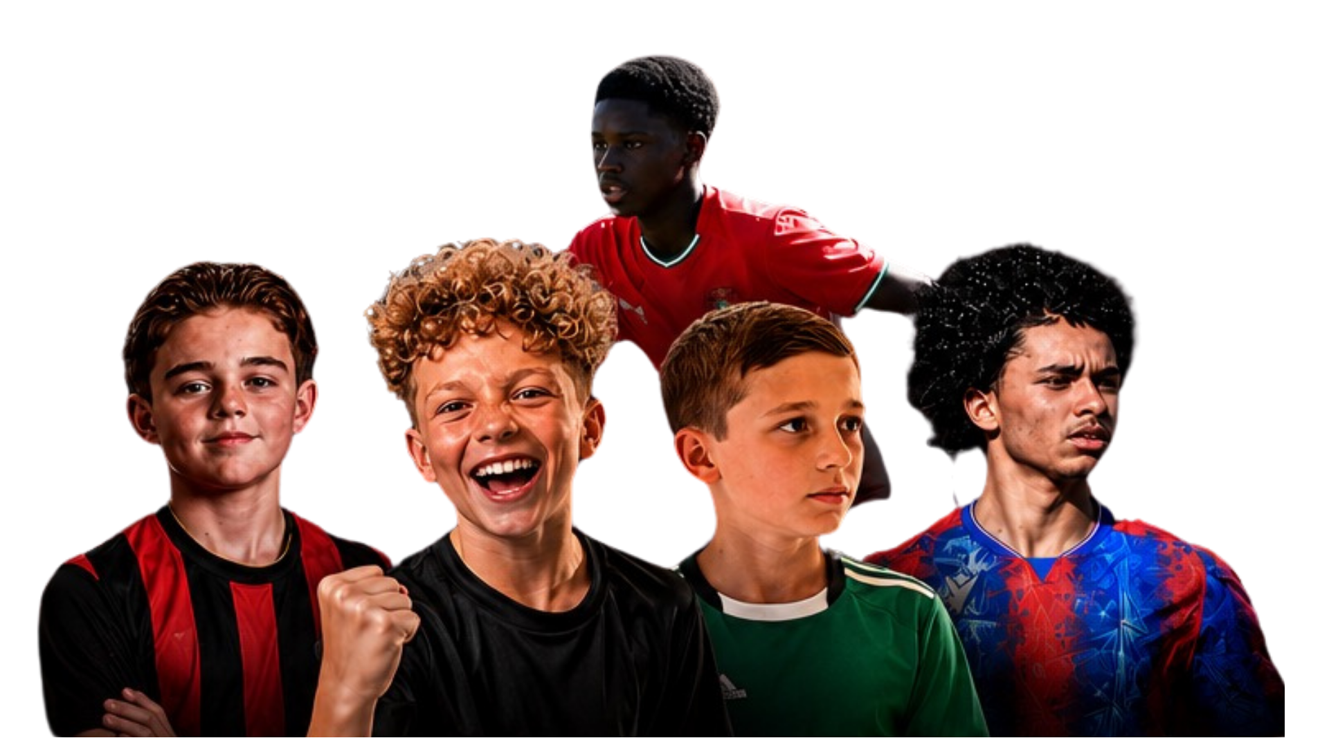 Young footballers