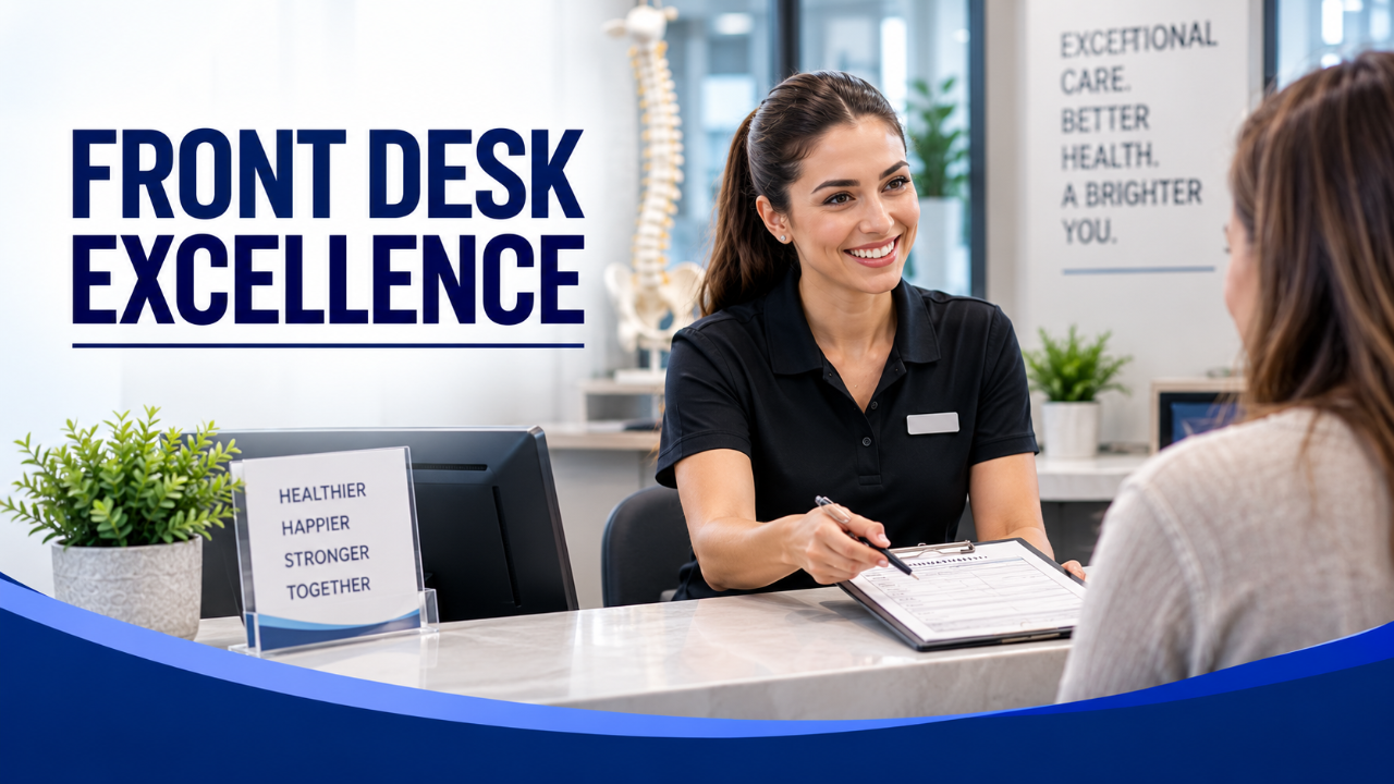 Front Desk Excellence in a modern chiropractic practice