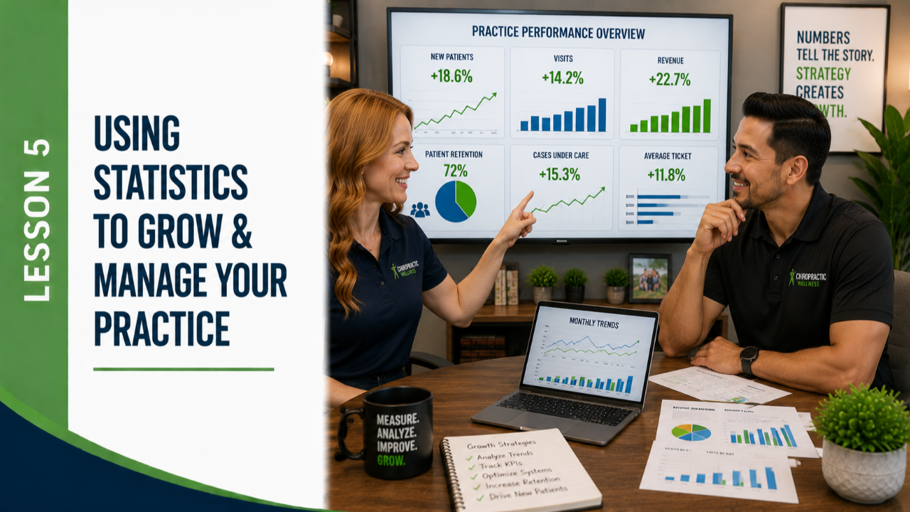 Lesson 5: Using Statistics to Grow & Manage Your Practice