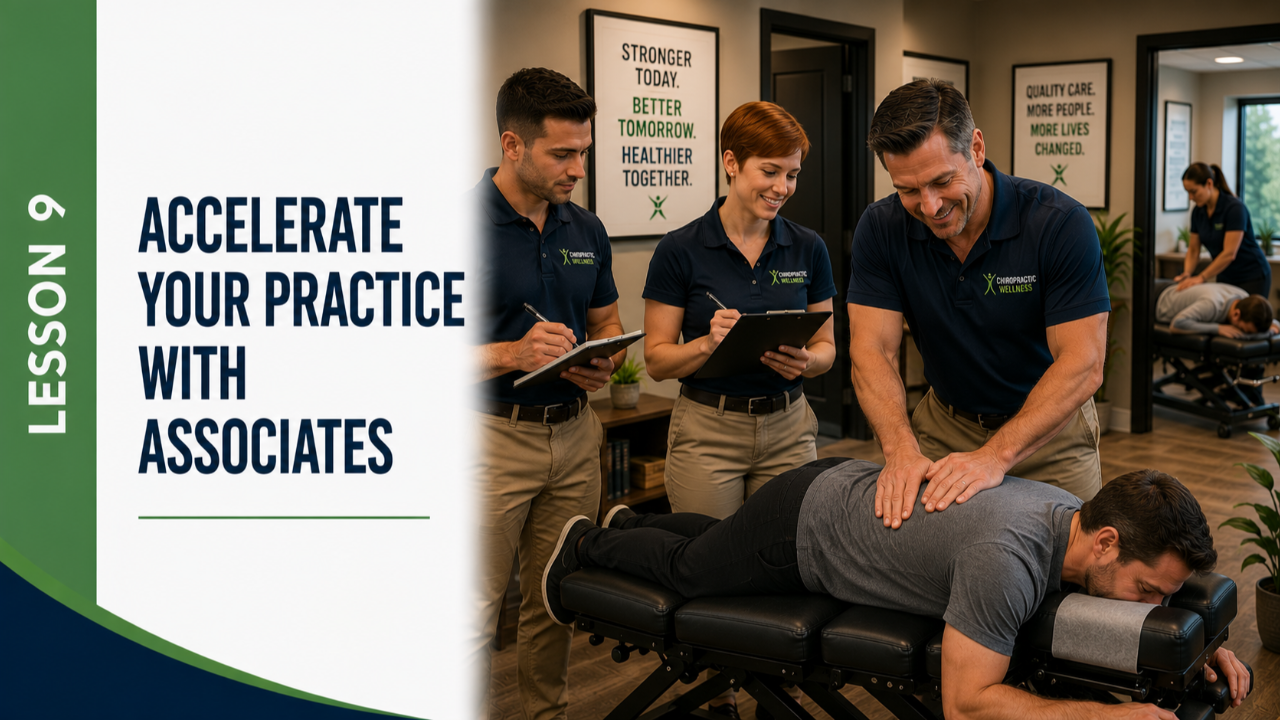 Lesson 9: Accelerate Your Practice with Associates